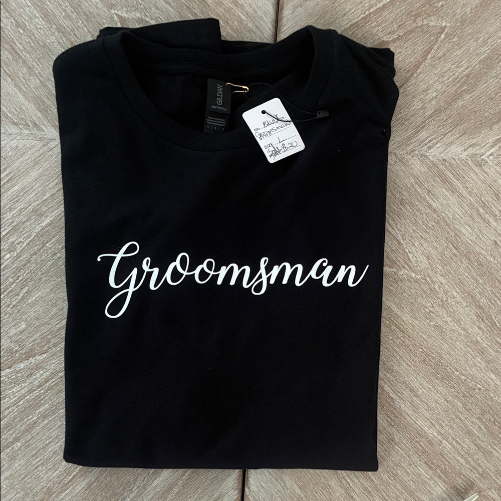 Gildan Softstyle Black T-Shirt